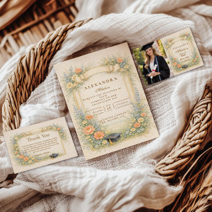 Anúncio Festa de Formatura Romântica com Tons Pastel