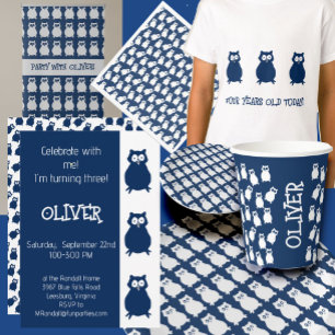 Camiseta Owl Festa de aniversário Guest of Honor