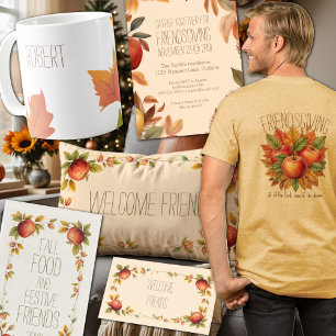 Caneca De Café Janto de Amizade Nome Convidado Moderno Folhas de 