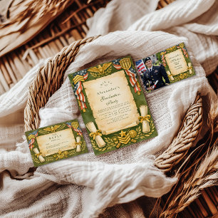 Convites Festa de Formatura Patriótica Militar