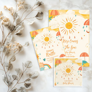 Prato De Papel Aqui vem o Sol Amarelo Filho