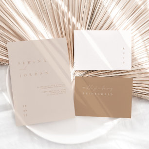 Placa RSVP Rosa Midinha Minimalista Moderna