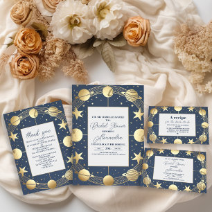 Prato De Papel Chá de panela da Lua do Crescente Celeste do marin