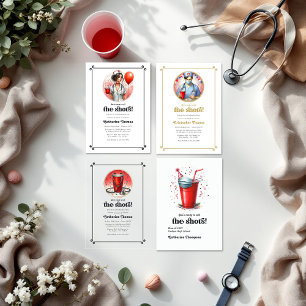 Convites "Chame a Festa de formatura de Enfermagem Masculin