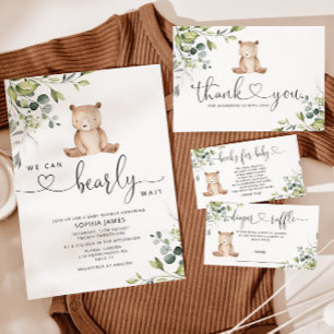 Bear chá livros infantis e jogos de picário emoji