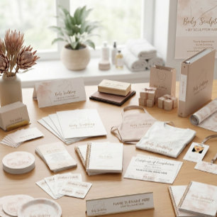 Cartão De Visita Visitenkarte für Body Sculting Konturierung Spa