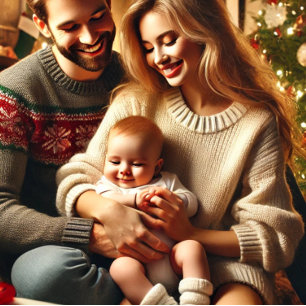 Gato de Natal engraçado O que com o adesivo de árv