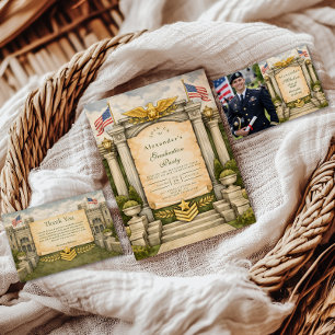 Convites Cerimônia de Formatura Militar Formal