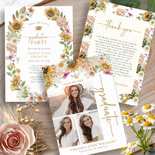 Cartões de agradecimentos de Graduação de Fotograf