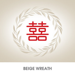 Beige chinês deixa convite para casamento