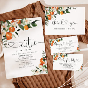 Convites Chá de fraldas bonito