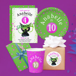 Adesivo Glitor Verde Cor-de-Lama-Cor-de-Gata Negra