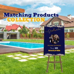 Anúncio Elegant Blue Photo Spain graduado