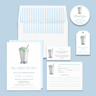 Convites Eles estão indo para o Chá de casamento da Corrida