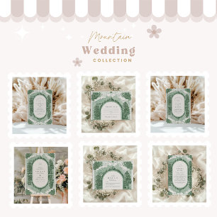 Cartão De Agradecimento Cena da Floresta Romântica