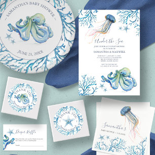 Adesivo Aquarela Sob O Mar