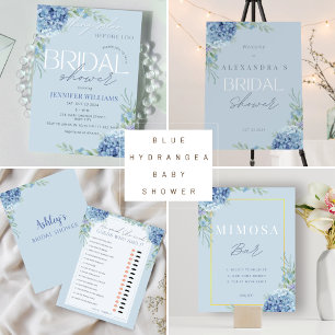Caixinha De Lembrancinhas Blue Hydrangea Casamento Favor da Bridal Obrigado 