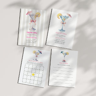 Convites Jogo de Bingo de Aniversário Um Pouquinho Mais Vel