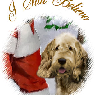 Cartão De Festividades Presentes de Natal de Otterhound
