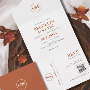 Convites Casamento Simples Roxo Moderno Minimalista   Códig