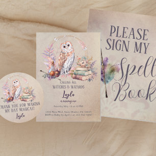 O Primeiro Convite de Aniversário do Magic Owl Gir