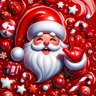 Ornamento De Cerâmica 3D Palhaço de Palhaço