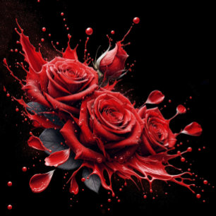Porta-copo De Papel Aniversário de 30 anos Elegante - Rosas em Bloom