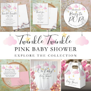 Cartão De Informações Chá de fraldas de Solicitação de Livro de Brilhant