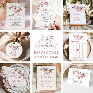 Convites Pequeno Dia de os namorados Swetheart Chá de frald