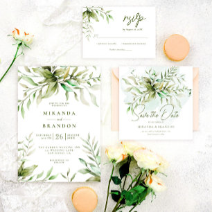 Adesivo Sage Green Eucalyptus Foliage Casamento Obrigado