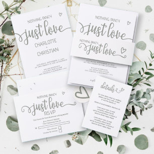 Adesivo Nada Rico Apenas Ama Casamento Minimalista