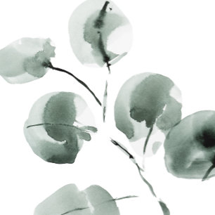 Convites Casamento Verde Eucalyptus Ampersand Modern