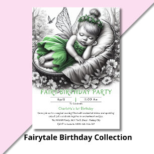 Convites Floresta Encantada Princesa Baby Shower Conto de F