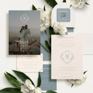 Cartão RSVP de Casamento Diamond