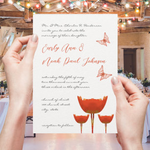 Convite Poppy Wedding