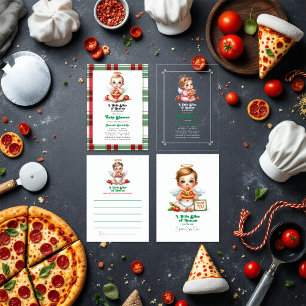 Cartão De Conselho Uma pequena fatia do céu - Chá de fraldas