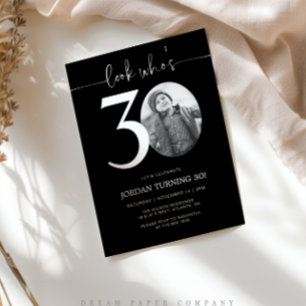 Olha quem tem 30 anos   Convite para aniversário d