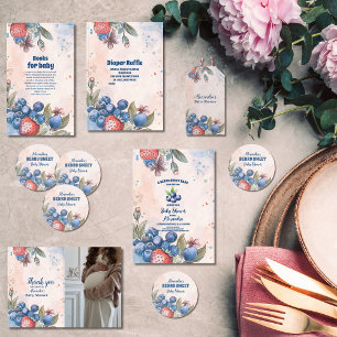 Adesivo Chá de fraldas Berry Sweet