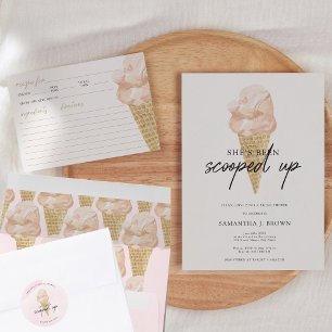 Adesivo Chá de panela de Sorvete de Aquarela Moderna Chic