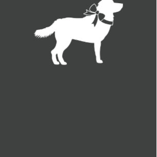 Convites Chá de fraldas de Cachorro Siberiano Neutro