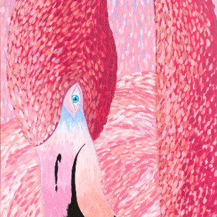 Poster Melon The Big Head Flamingo - Por Apenas Dahl