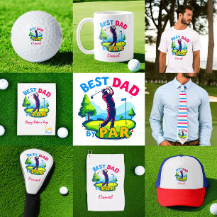 Boné Melhor Pai Por Par   Dia de os pais Golf Lover