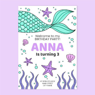 Convites Fairytale Foto da Princesa Floral Aniversário