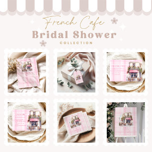 Adesivo Chá de panela de Café Francês Rosa