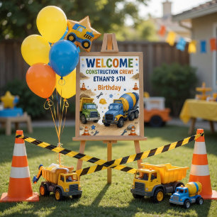 Convites Mergulhe na Festa de Aniversário de Construção 