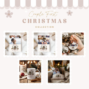 Adesivo Primeiro Natal como Sra e Sr Ocidental 8 Foto 