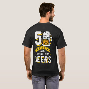 Convites 50º aniversário 50 anos e incontáveis cervejas