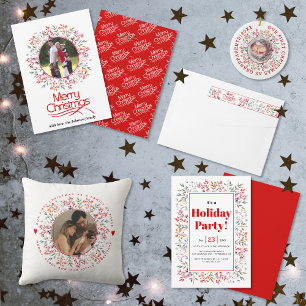 Caneca De Café Primeira família natalícia de três fotos de borda 