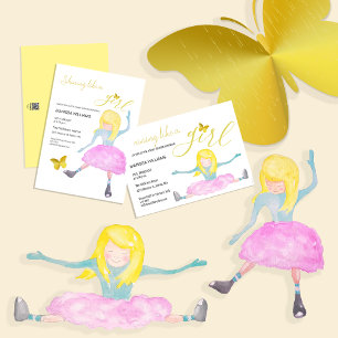 Cartão De Festividades Brilhando como uma Ilustração de Aquarela de Menin