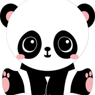 Convites Bebê Adorável Panda Azul Bebê Chamas